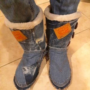 Custom womens winter boots